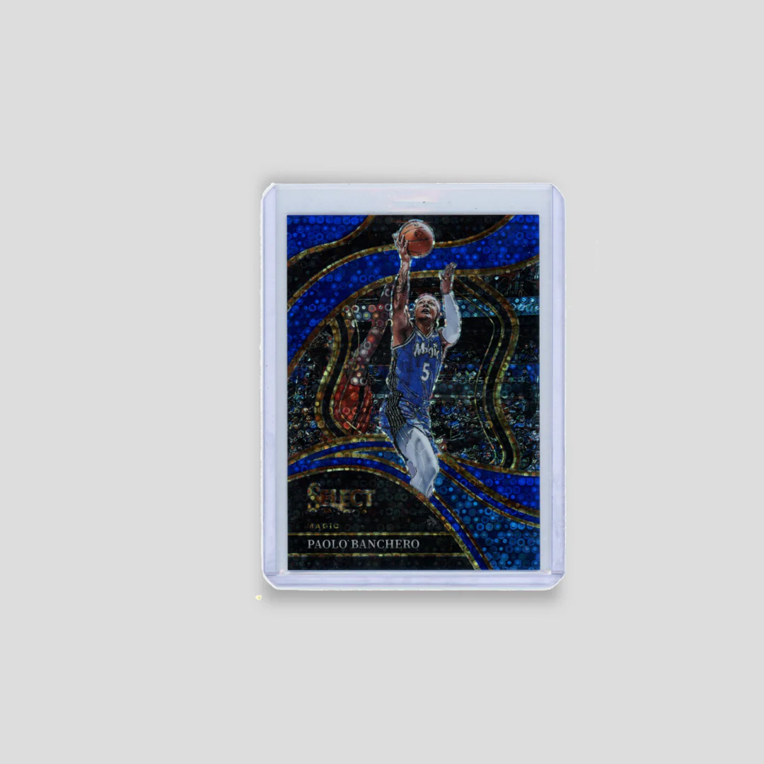 2023-24 Panini Select Paolo Banchero Courtside Disco Blue Prizm /25