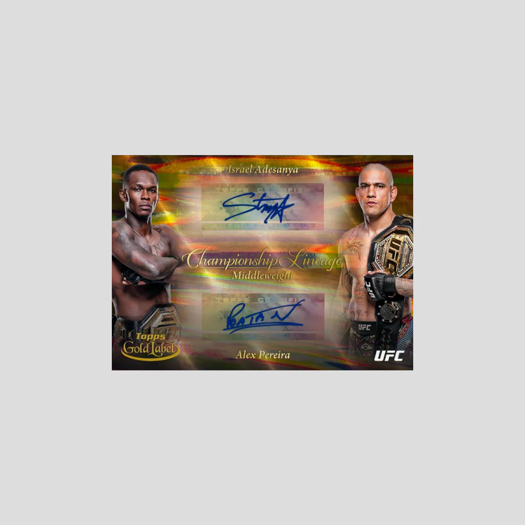 2024 Topps Gold Label UFC Hobby Box - Image 4
