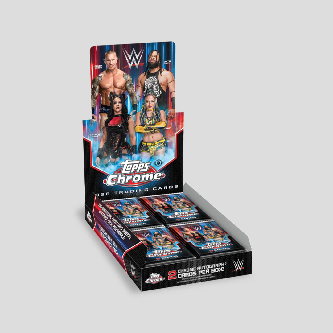 2026 Topps Chrome WWE Hobby Box